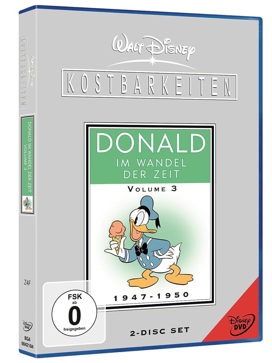 Walt Disney Kostbarkeiten – Kurzfilm-Klassiker auf DVD 10 Walt Disney Kostbarkeiten DVD-Set: Donald Duck im Wander der Zeit - Volume 3