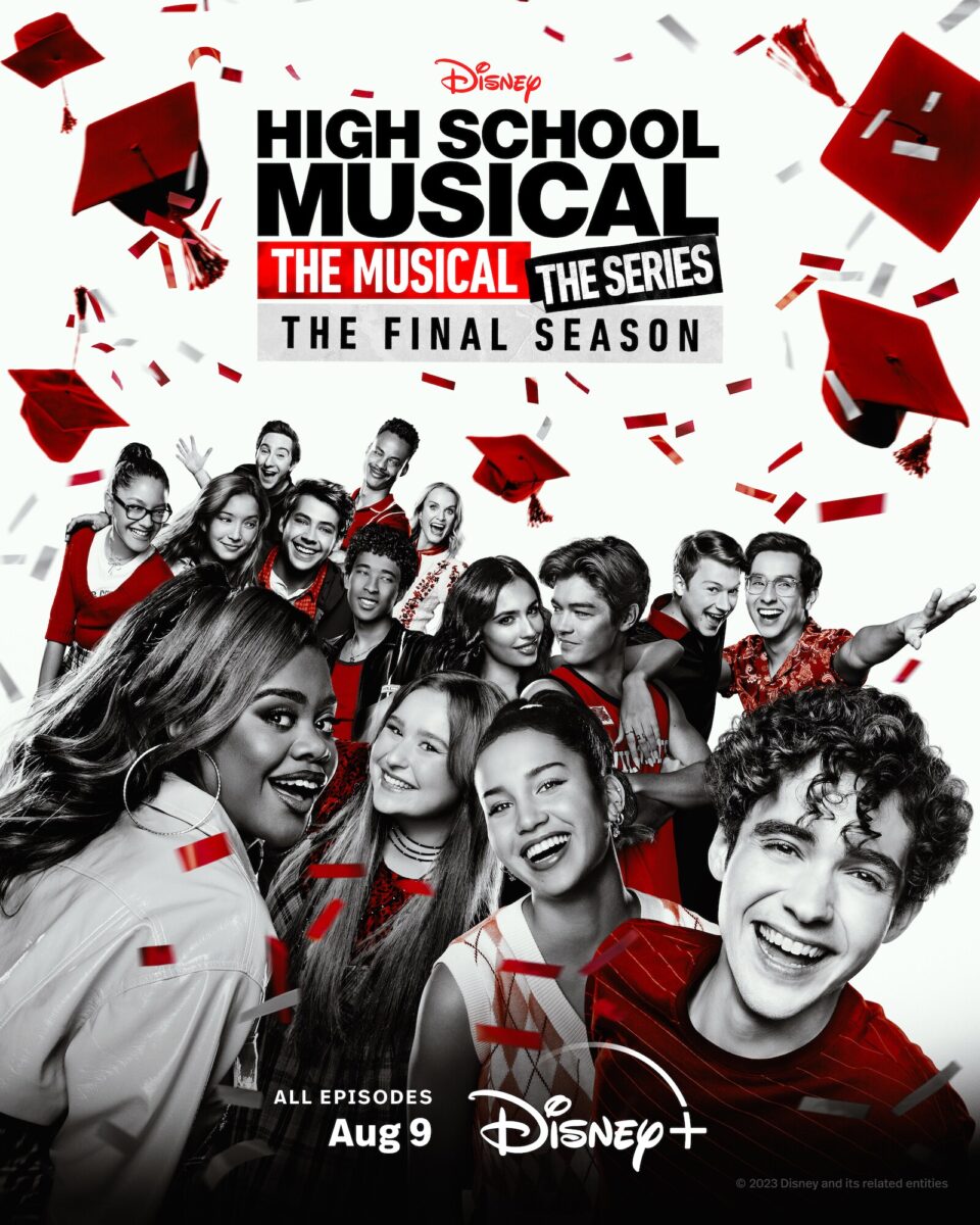Staffel 4 komplett ab 9. August auf Disney+: HIGH SCHOOL MUSICAL: DAS MUSICAL: DIE SERIE geht in die finale Staffel! 3 Poster zu Staffel 4 von HIGH SCHOOL MUSICAL: DAS MUSICAL: DIE SERIE