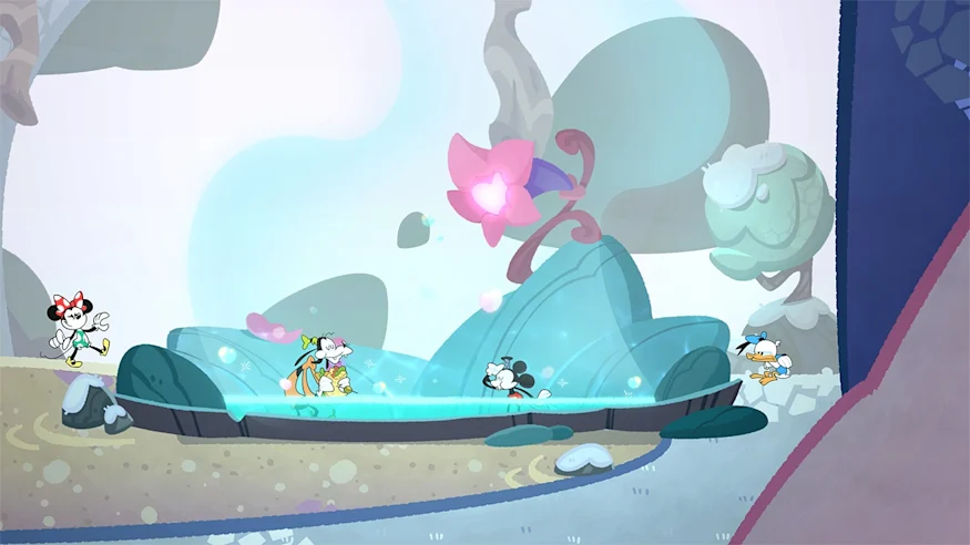 Micky Maus und Freunde verschlägt es auf die “Illusion Island” – neues Nintendo Switch Game 3 Micky, Minnie, Donald und Goofy im neuen Nintendo Switch Spiel Disney Illusion Island