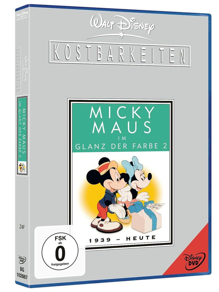 Walt Disney Kostbarkeiten – Kurzfilm-Klassiker auf DVD 6 Walt Disney Kostbarkeiten DVD-Set: Micky Maus im Glanz der Farbe Volume 2
