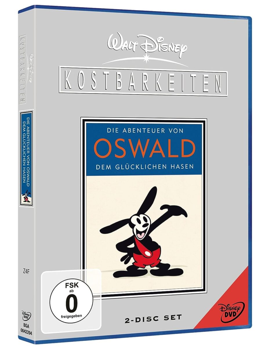 Walt Disney Kostbarkeiten – Kurzfilm-Klassiker auf DVD 1 Walt Disney Kostbarkeiten DVD-Set: Die Abenteuer von Oswald, dem glücklichen Hasen