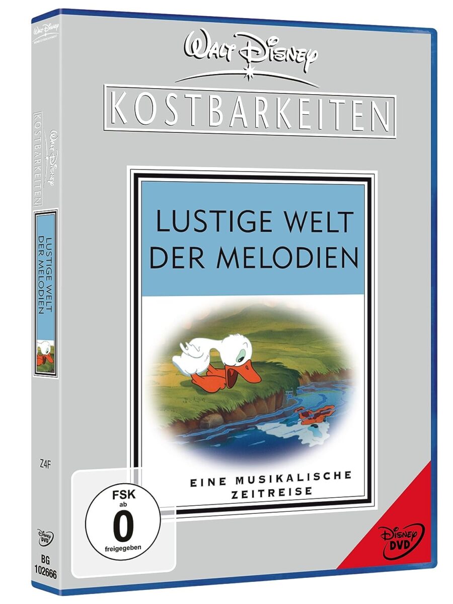 Walt Disney Kostbarkeiten – Kurzfilm-Klassiker auf DVD 2 Walt Disney Kostbarkeiten DVD-Set: Silly Symphonies - Lustige Welt der Melodien