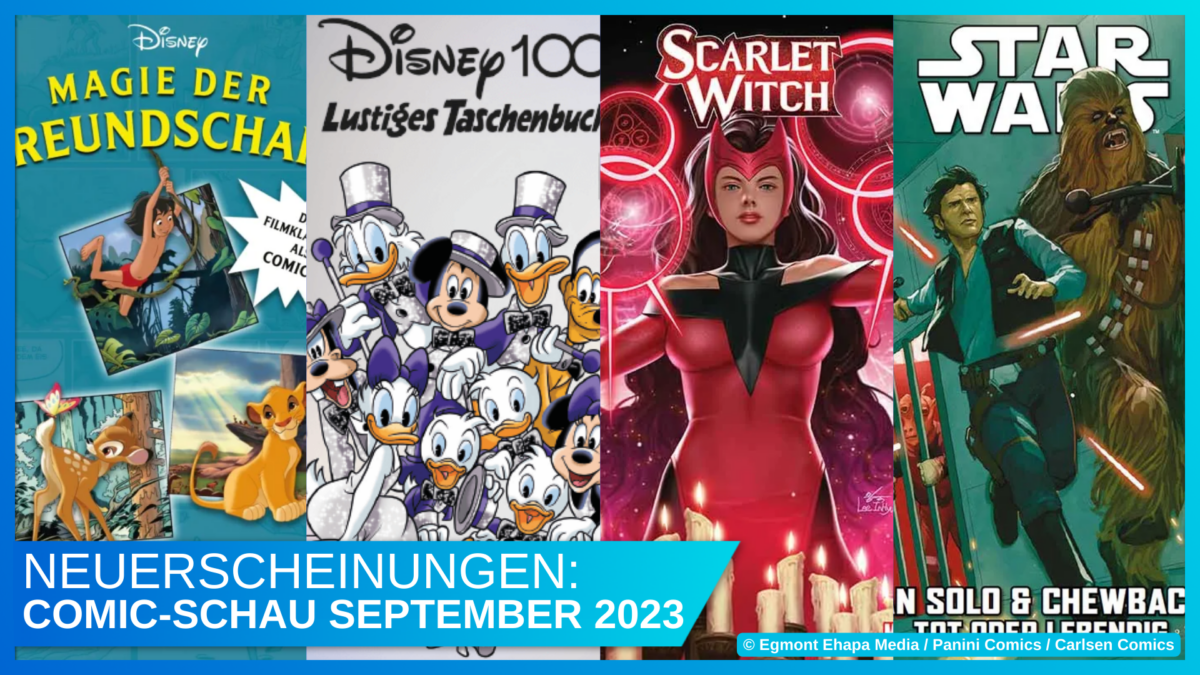 Disney Comic-Schau September 2023: Disney100, Magie bei Marvel und Schmuggler-Action 16 Disney Central Beitragsbild Comicschau 09 2023