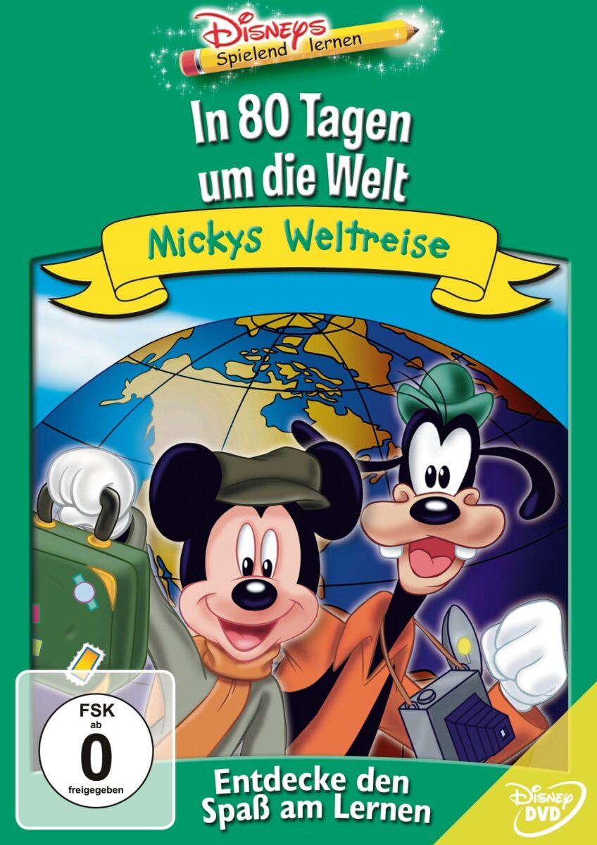 Mickys Clubhaus (House of Mouse) auf DVD und im Stream 6 In 80 Tagen um die Welt - Mickys Weltreise DVD