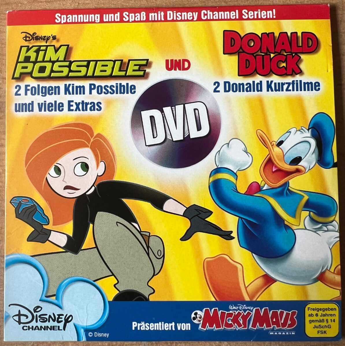 Mickys Clubhaus (House of Mouse) auf DVD und im Stream 8 Kim Possible & Donald Duck DVD aus dem Micky Maus Magazin