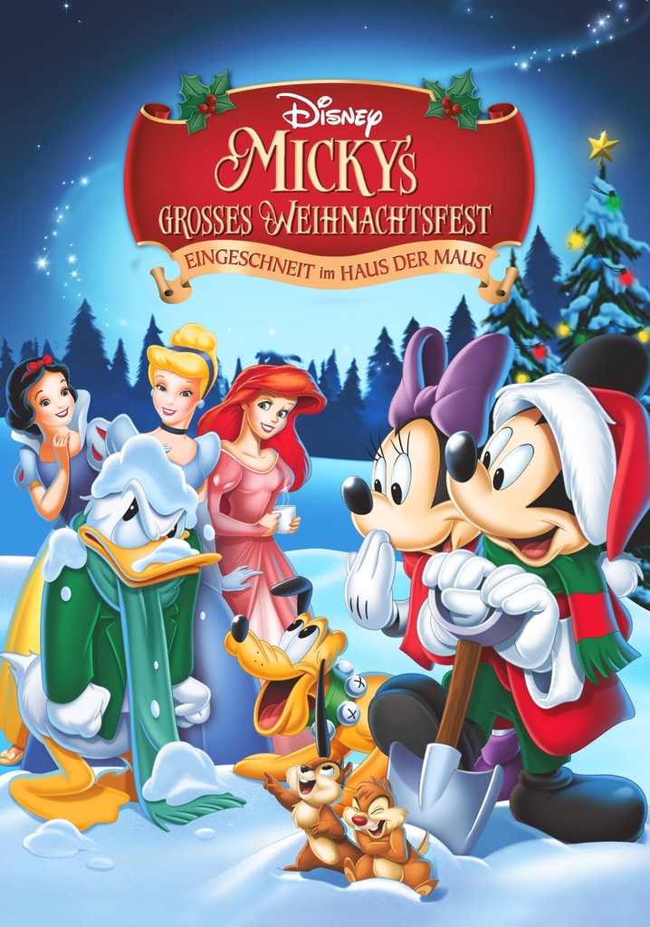 Mickys Clubhaus (House of Mouse) auf DVD und im Stream 4 Mickys großes Weihnachtsfest - Eingeschneit in Mickys Clubhaus im Stream