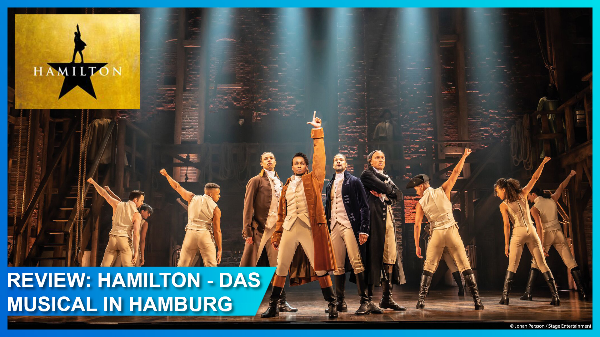 Review zu Hamilton - Das Musical von Stage Entertainment in Hamburg