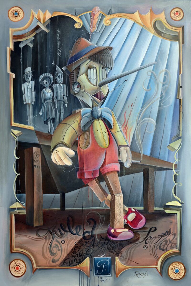 Tom Lohner: Exklusiv Interview mit dem erfolgreichen Künstler, der Disney im Herzen trägt 4 Robotic Pinocchio by Tom Lohner