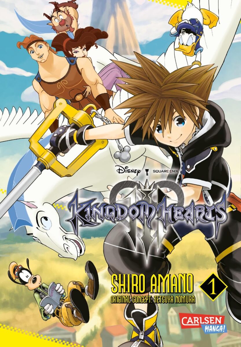 Disney Comic-Schau August 2023: Die sieben Varianten des Deadpool 4 Kingdom Hearts III Manga Band 1 deutsch