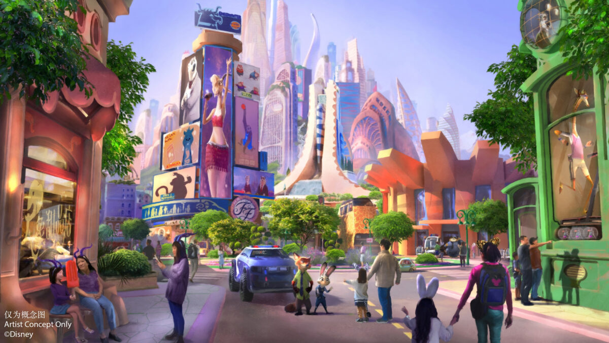 Zoomania Land in Shanghai Disneyland