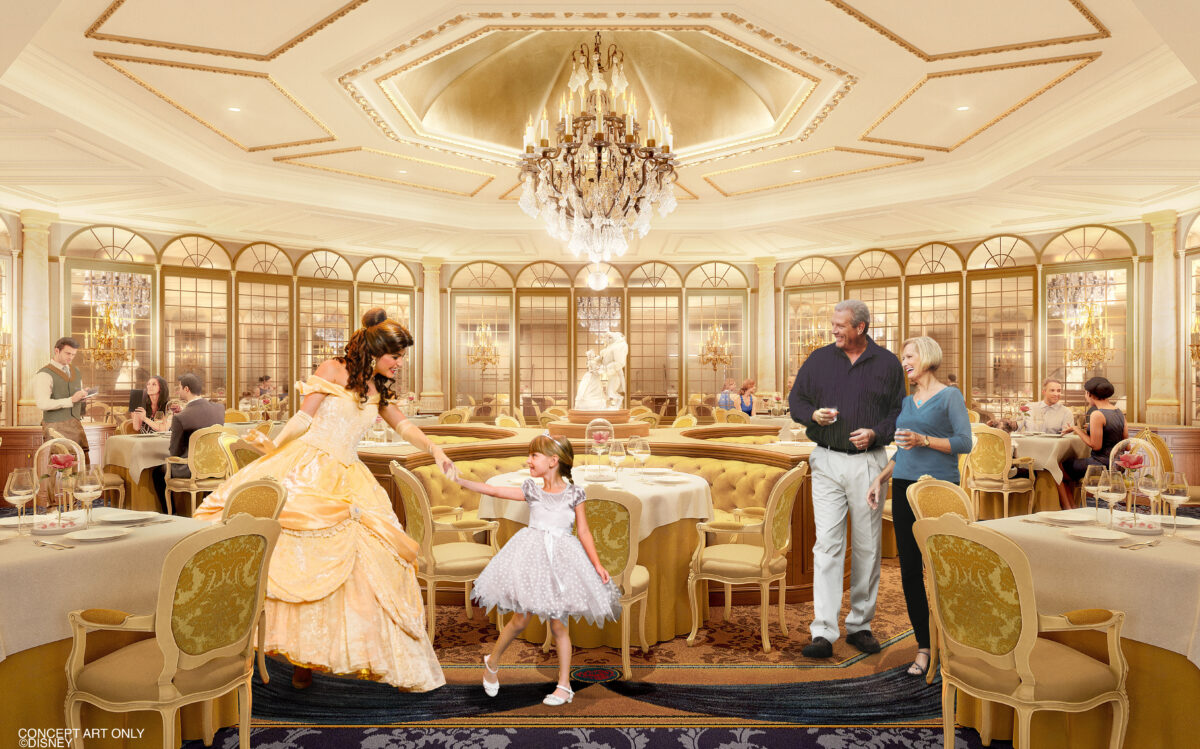 Startschuss gefallen: Disneyland Hotel in Paris ab sofort buchbar – Große Eröffnung am 25. Januar 2024 5 Disneyland Hotel Restaurant - La Table de Lumière