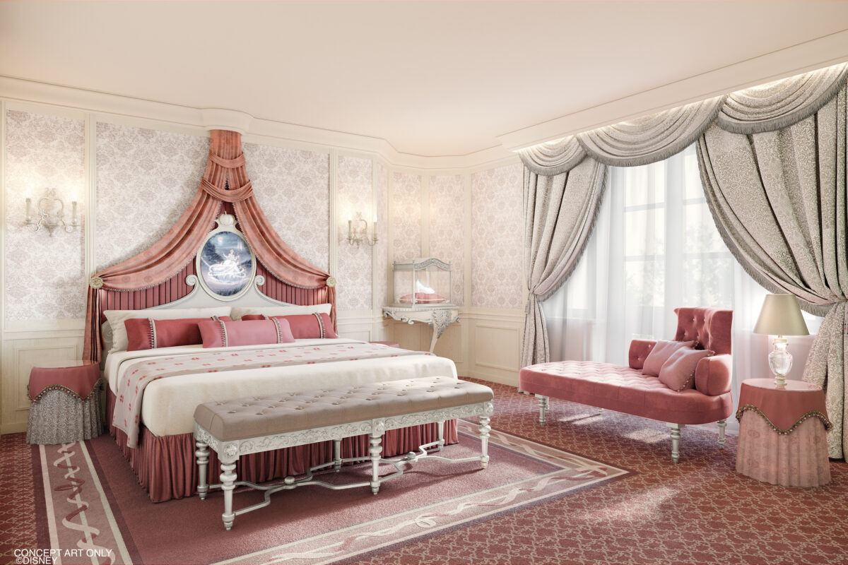 Startschuss gefallen: Disneyland Hotel in Paris ab sofort buchbar – Große Eröffnung am 25. Januar 2024 10 Disneyland Hotel in Disneyland Paris: Cinderella Signature Suites