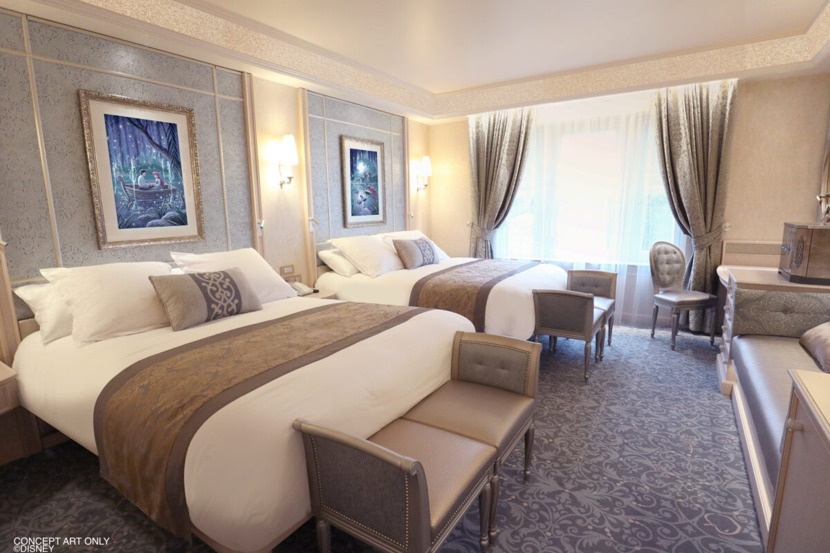 Startschuss gefallen: Disneyland Hotel in Paris ab sofort buchbar – Große Eröffnung am 25. Januar 2024 9 Disneyland Hotel in Disneyland Paris: The Superior Room