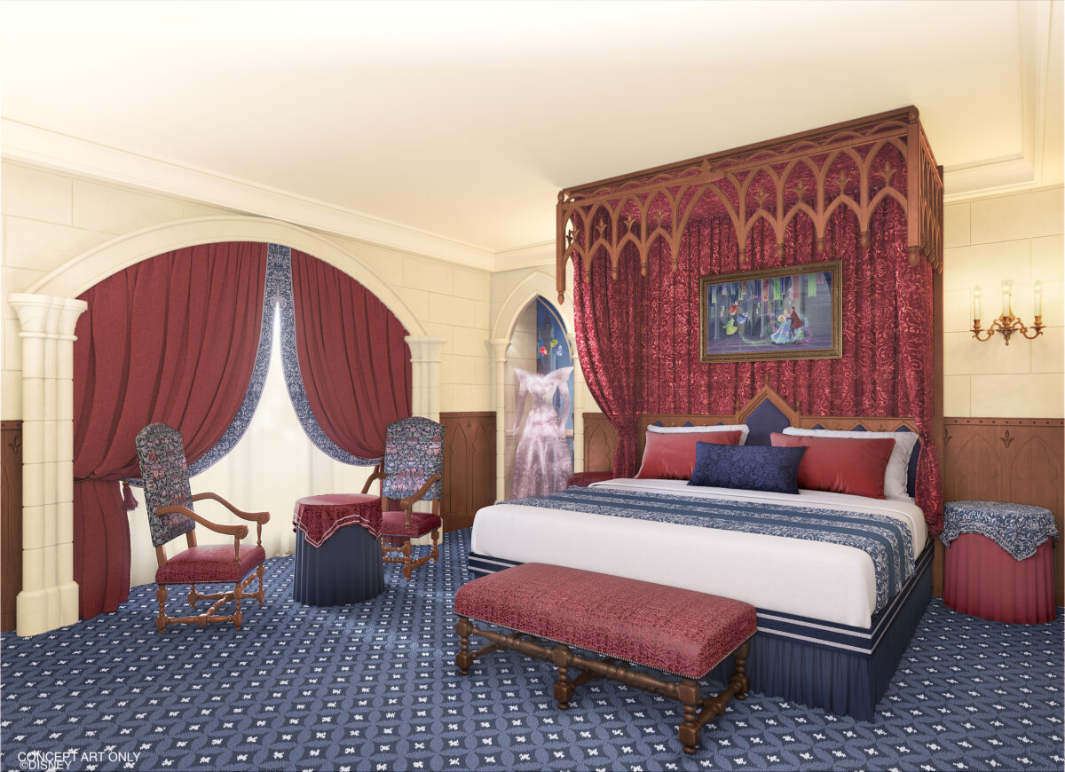 Startschuss gefallen: Disneyland Hotel in Paris ab sofort buchbar – Große Eröffnung am 25. Januar 2024 11 Disneyland Hotel in Disneyland Paris: Sleeping Beauty Signature Suites