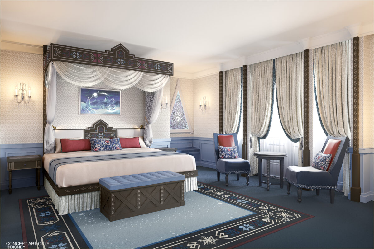 Startschuss gefallen: Disneyland Hotel in Paris ab sofort buchbar – Große Eröffnung am 25. Januar 2024 12 Disneyland Hotel in Disneyland Paris: Frozen Signature Suites