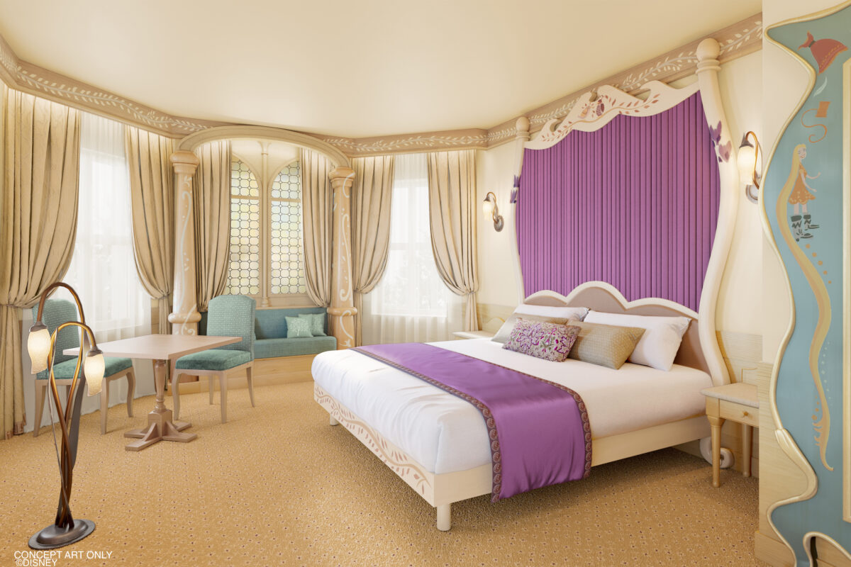 Disneyland Hotel in Disneyland Paris: Rapunzel Signature Suites