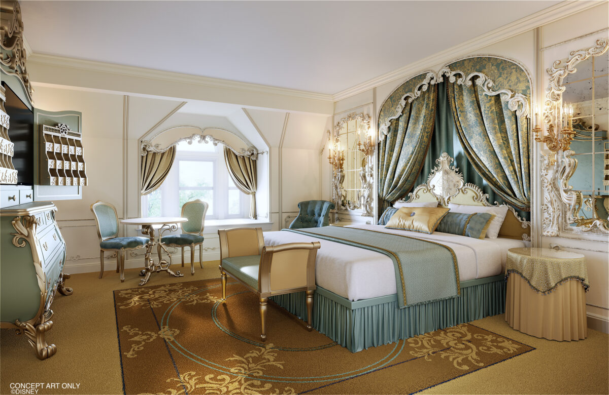 Startschuss gefallen: Disneyland Hotel in Paris ab sofort buchbar – Große Eröffnung am 25. Januar 2024 15 Disneyland Hotel in Disneyland Paris: Princely Suite Beauty and the Beast (room)