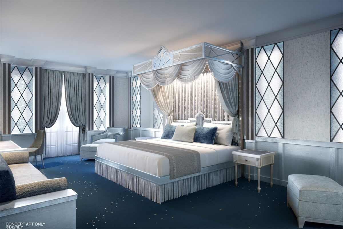 Startschuss gefallen: Disneyland Hotel in Paris ab sofort buchbar – Große Eröffnung am 25. Januar 2024 17 Disneyland Hotel in Disneyland Paris: Royal Suite Frozen (room)