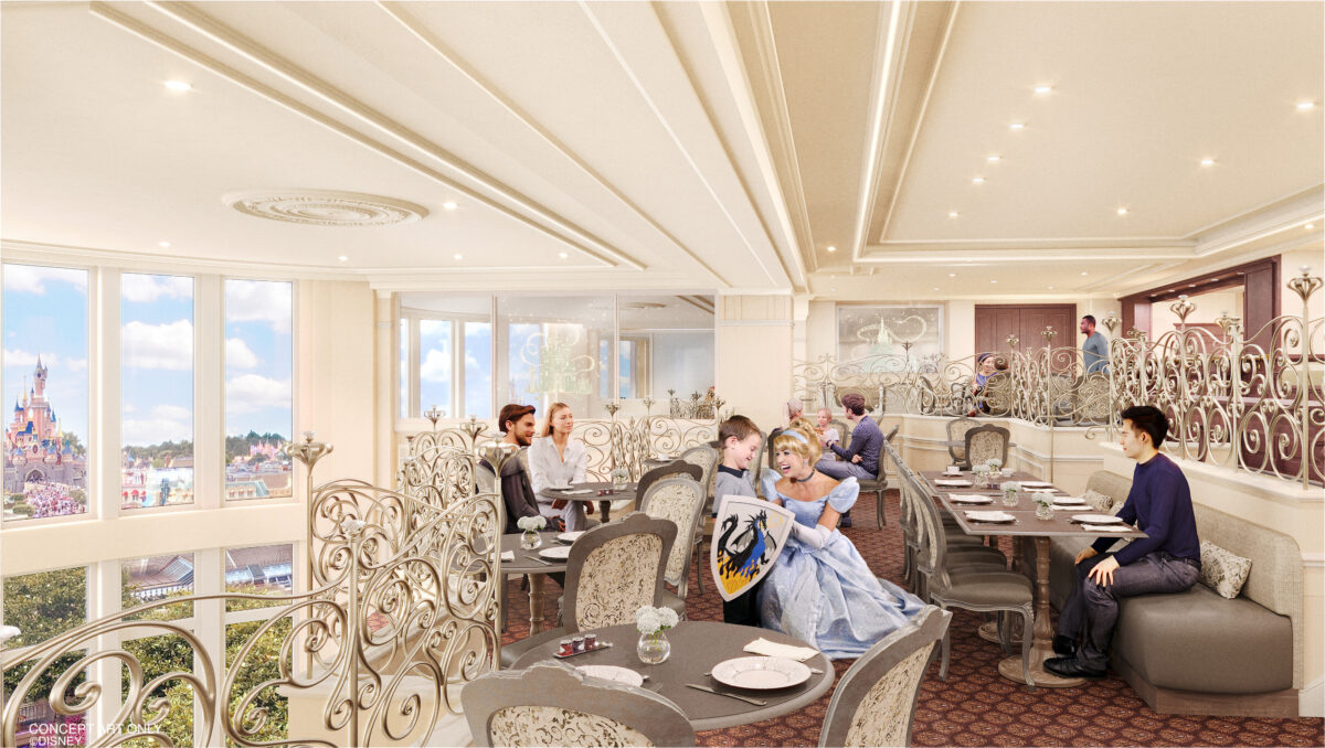 Startschuss gefallen: Disneyland Hotel in Paris ab sofort buchbar – Große Eröffnung am 25. Januar 2024 27 Castle Club Lounge at Disneyland Hotel Paris