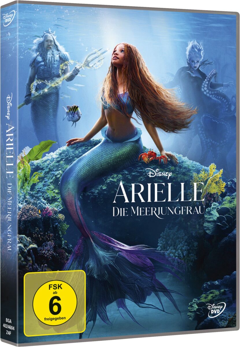 Arielle, die Meerjungfrau (Live Action 2023) DVD