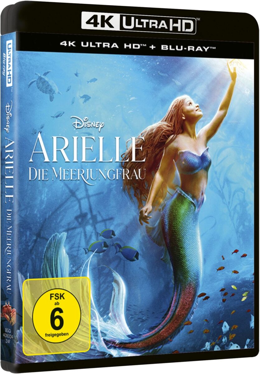Arielle, die Meerjungfrau (Live Action 2023) 4K Ultra HD Blu-ray