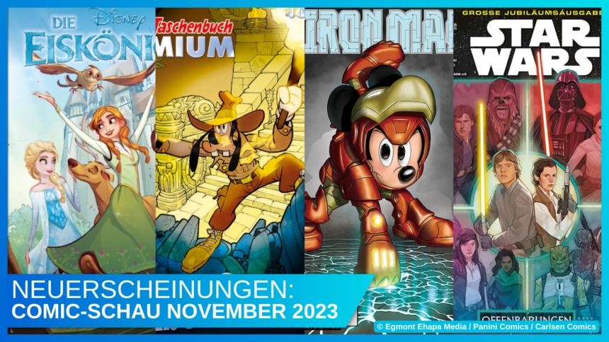 Disney Comic-Schau November 2023: Micky und Co. als Marvel-Cosplayer und galaktische Crossover