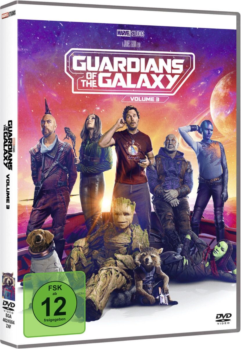 Guardians of the Galaxy: Volume 3 DVD