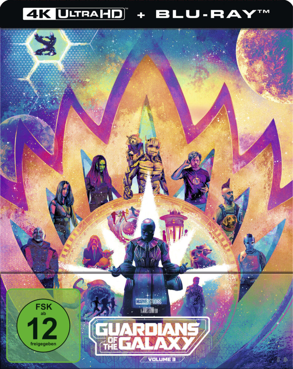 Guardians of the Galaxy: Volume 3 4K Ultra HD Blu-ray - limitiertes Steelbook