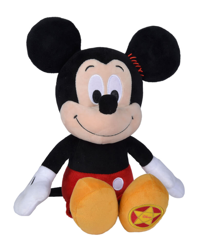 Gewinnspiel zu Disney100: Micky Maus Plüschtier