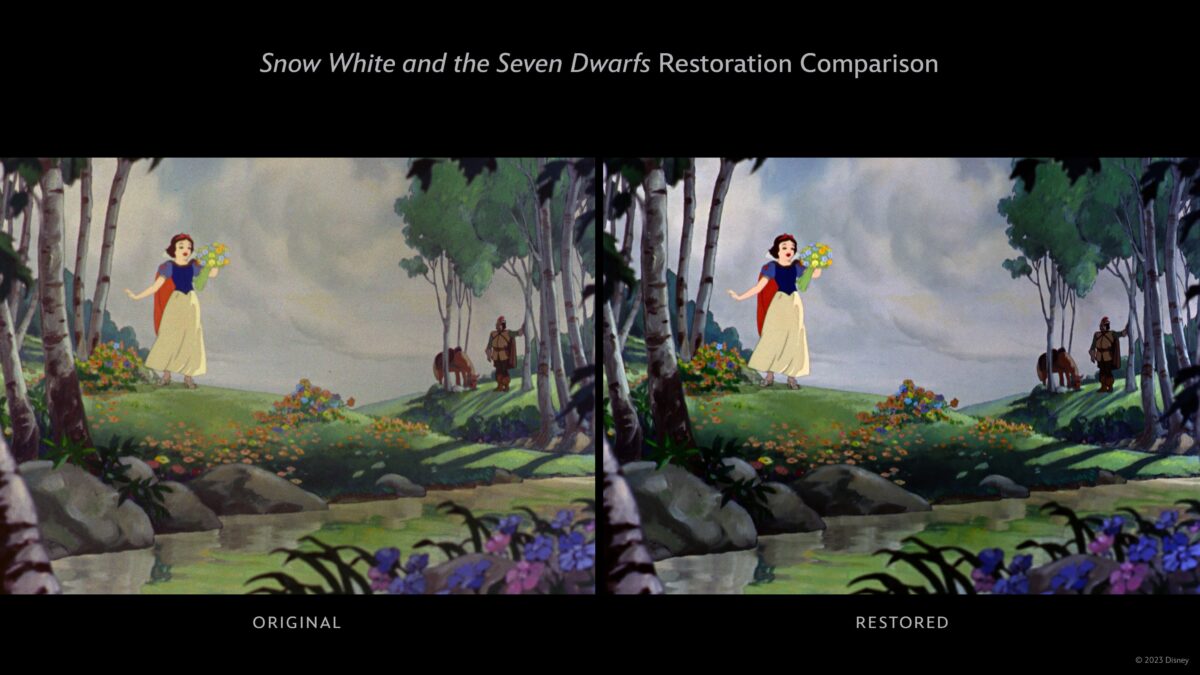 Schneewittchen und die Sieben Zwerge 4K Restaurierung 2023 Disney+ 4K Ultra HD Blu-ray