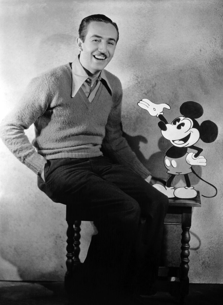 Walt Disney und Micky Maus