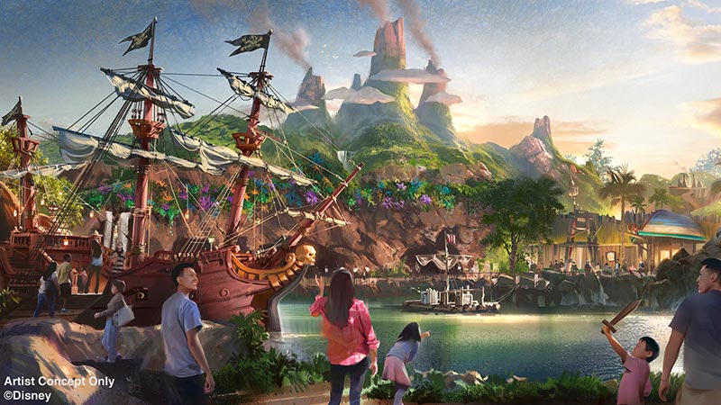 Peter Pan's Neverland ist Teil der Fantasy Springs Erweiterung in Tokyo Disney Resort
