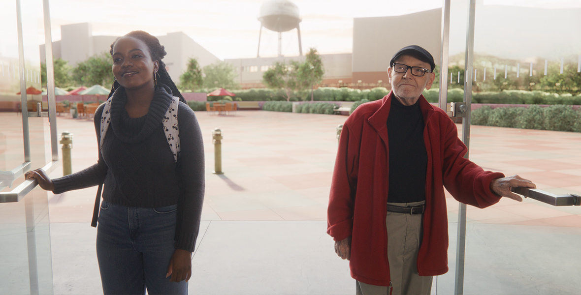 Disney Legend Burny Mattinson in Once Upon a Studio for Disney100