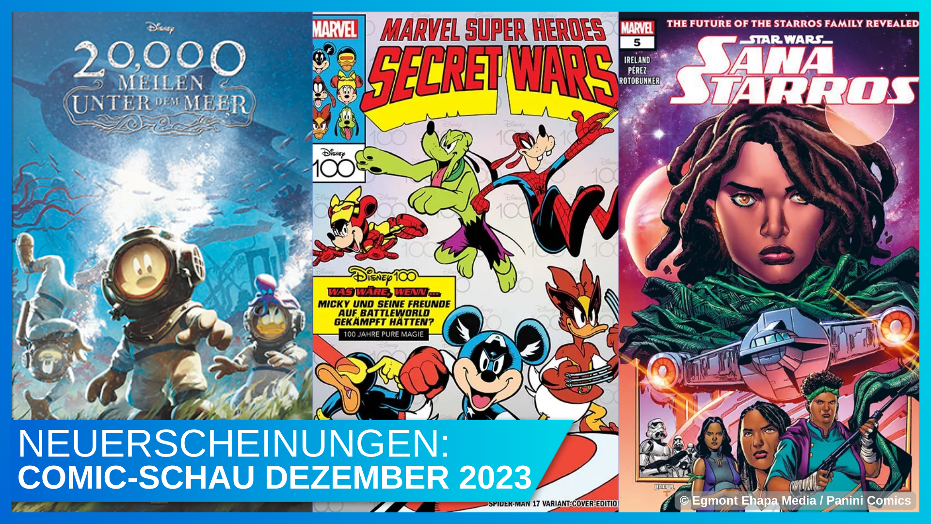 Disney Central Beitragsbild Comicschau 12 2023