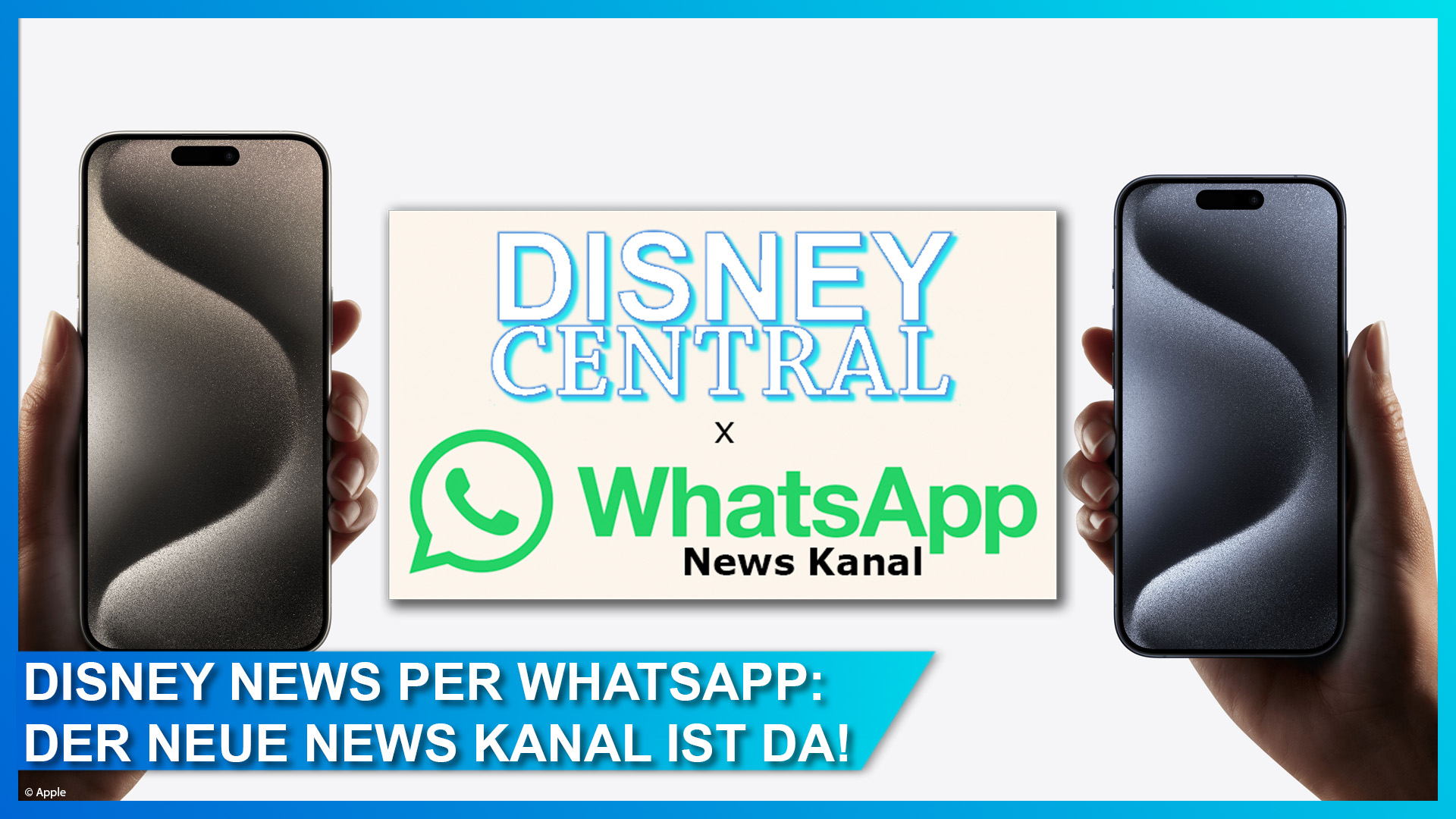 DisneyCentral.de WhatsApp Kanal Disney News