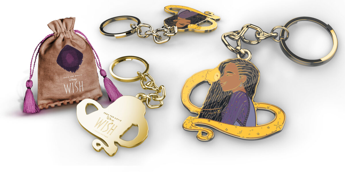 Wish Schlüsselanhänger mit Asha und Star