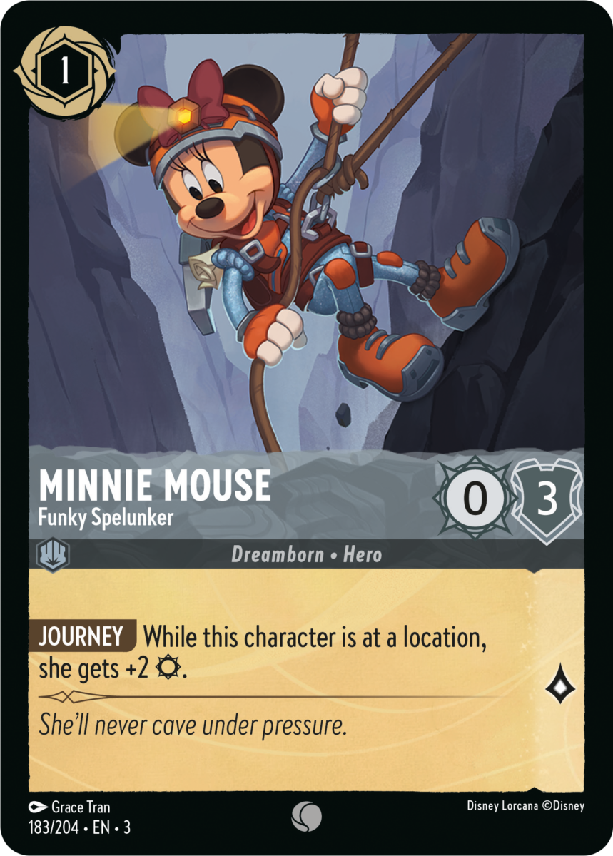 Disney Lorcana TCG: Into the Inklands Minnie Mouse - Funky Spelunker