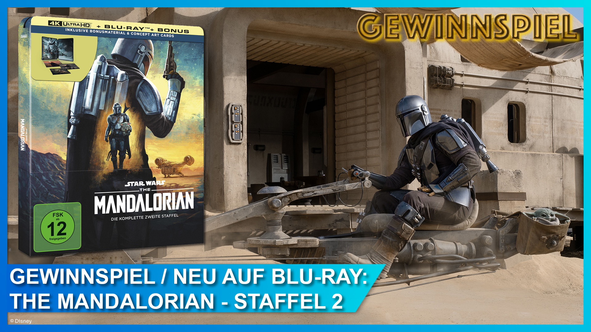 Gewinnspiel: The Mandalorian - Die komplette 2. Staffel auf Blu-ray