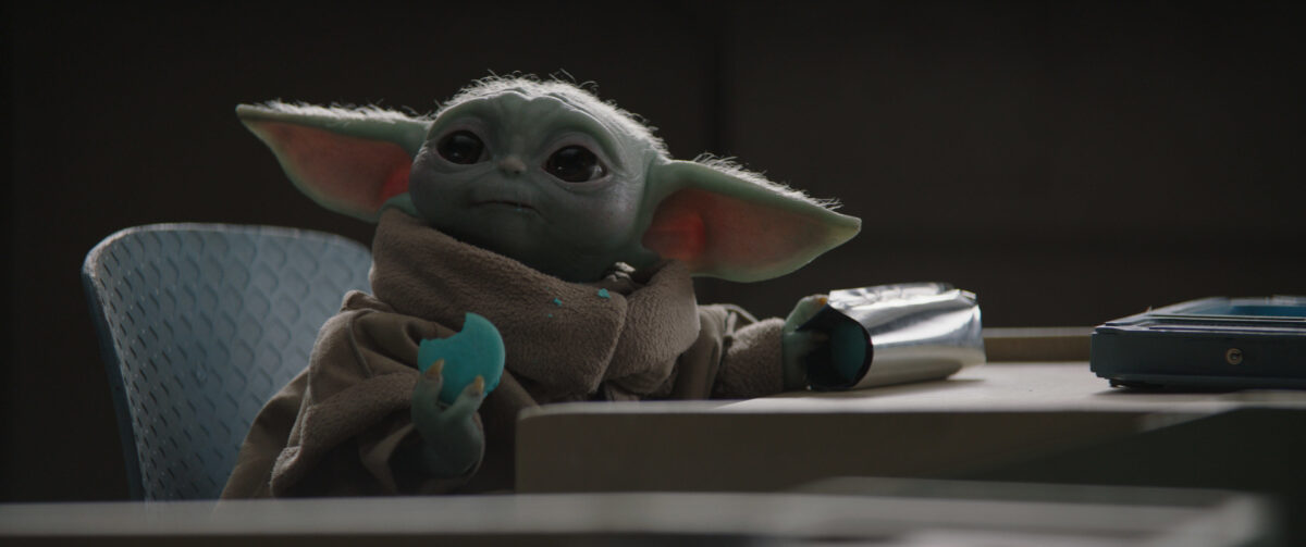 Grogu / das Kind / the Child / Baby Yoda in The Mandalorian - Staffel 2
