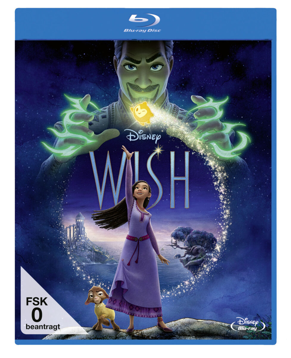 Walt Disney Animation Studios' WISH auf Blu-ray