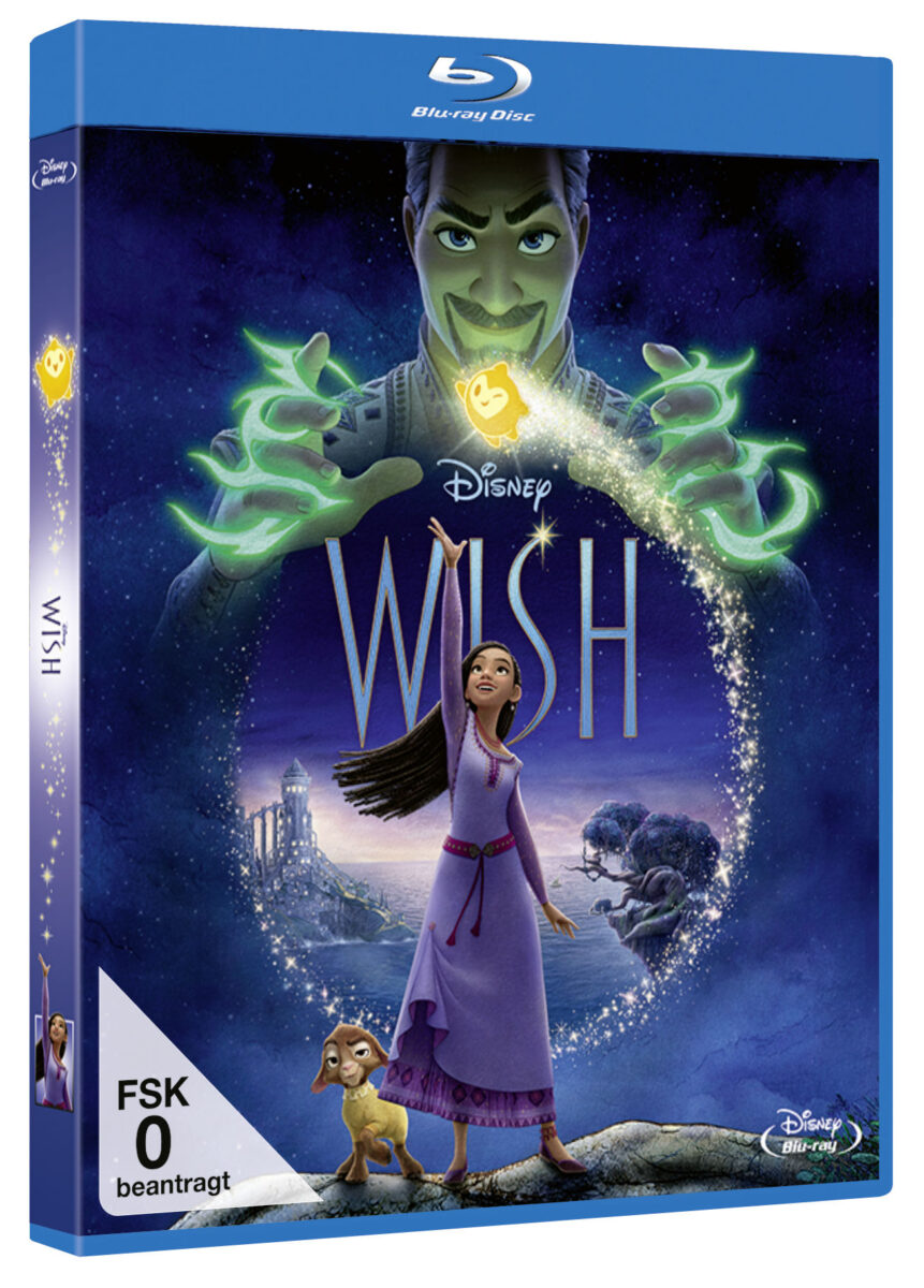 Walt Disney Animation Studios' WISH auf Blu-ray