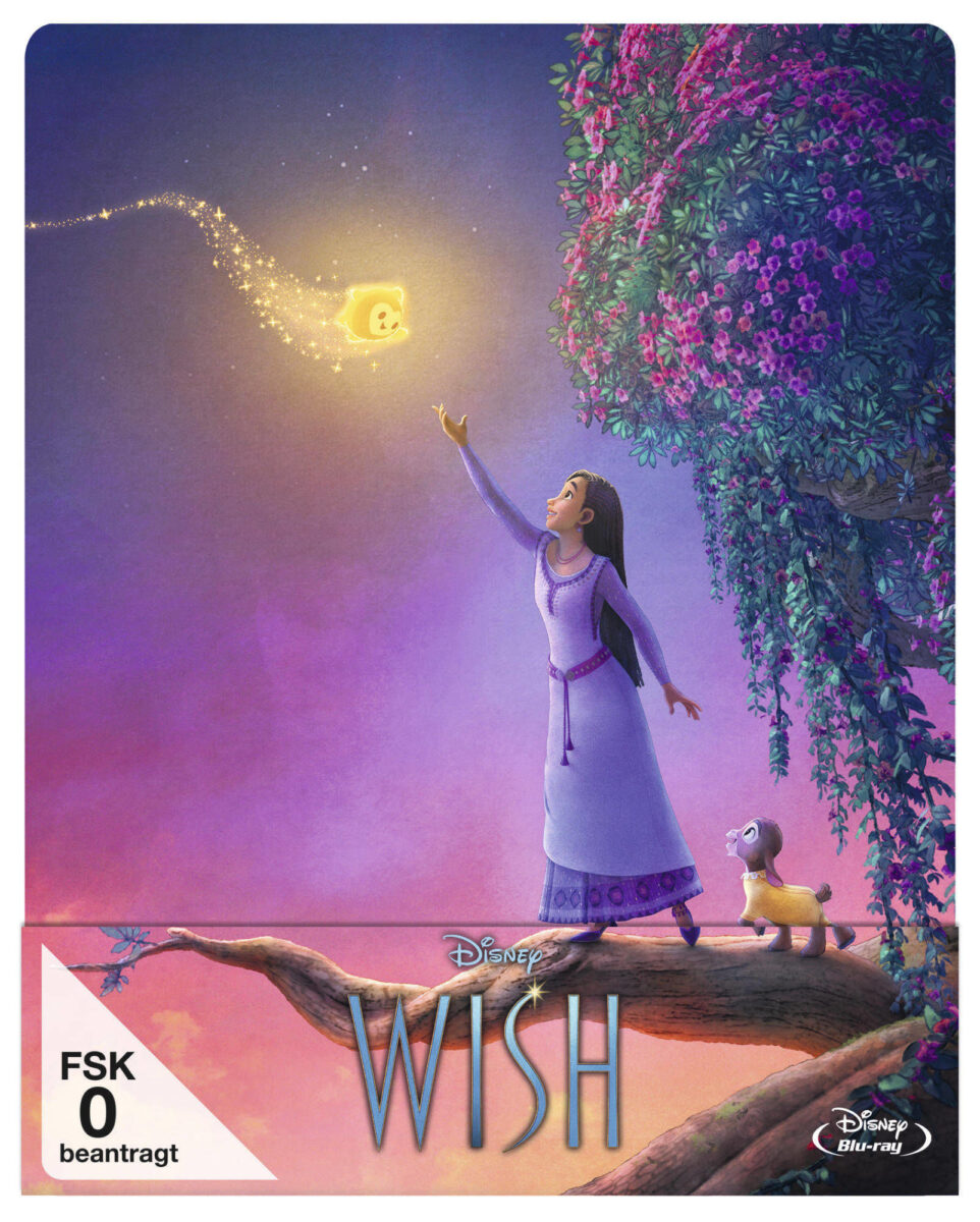 Walt Disney Animation Studios' WISH als limitiertes Blu-ray Steelbook