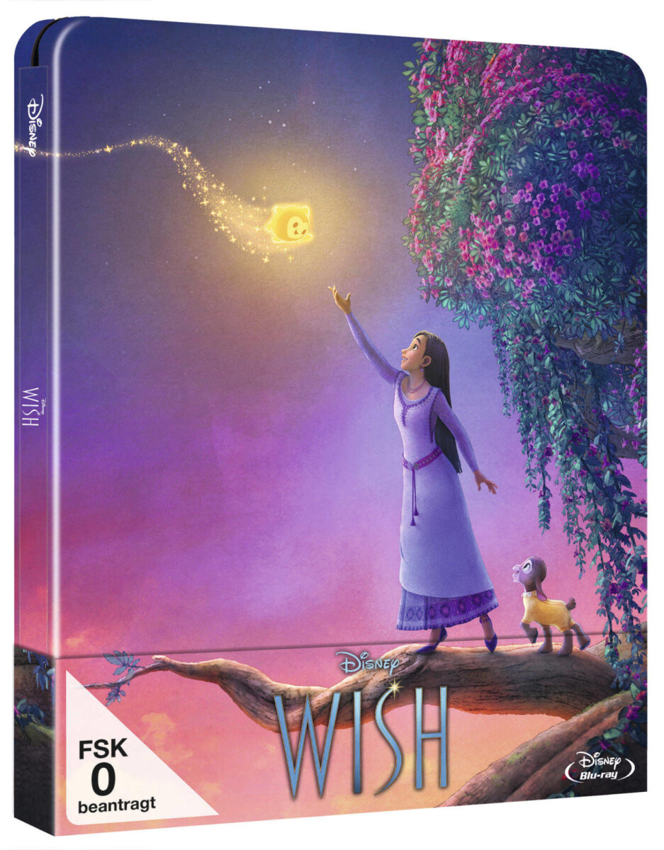 Walt Disney Animation Studios' WISH als limitiertes Blu-ray Steelbook