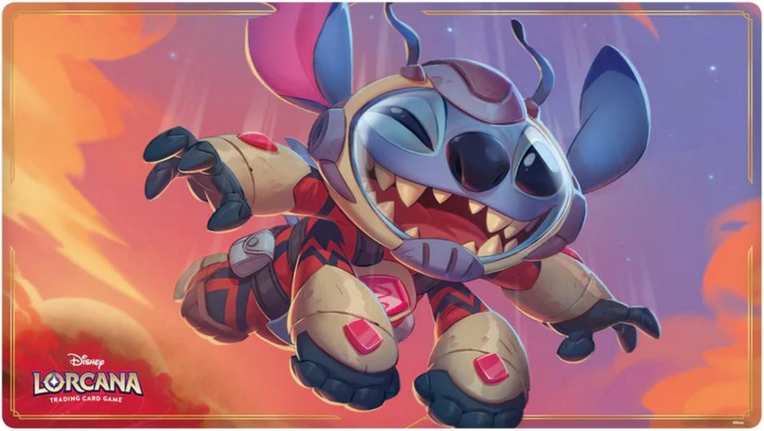 Disney Lorcana: Die Tintenlande Spielmatte Stitch