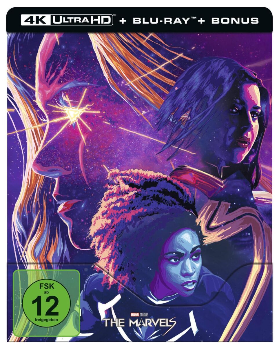 The Marvels auf 4K Ultra HD Blu-ray im Steelbook
