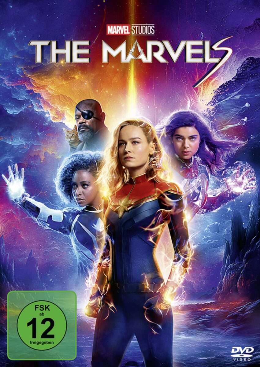THE MARVELS erscheint am 1. März 2024 im 4K UHD Steelbook, auf Blu-ray & DVD 3 The Marvels auf DVD