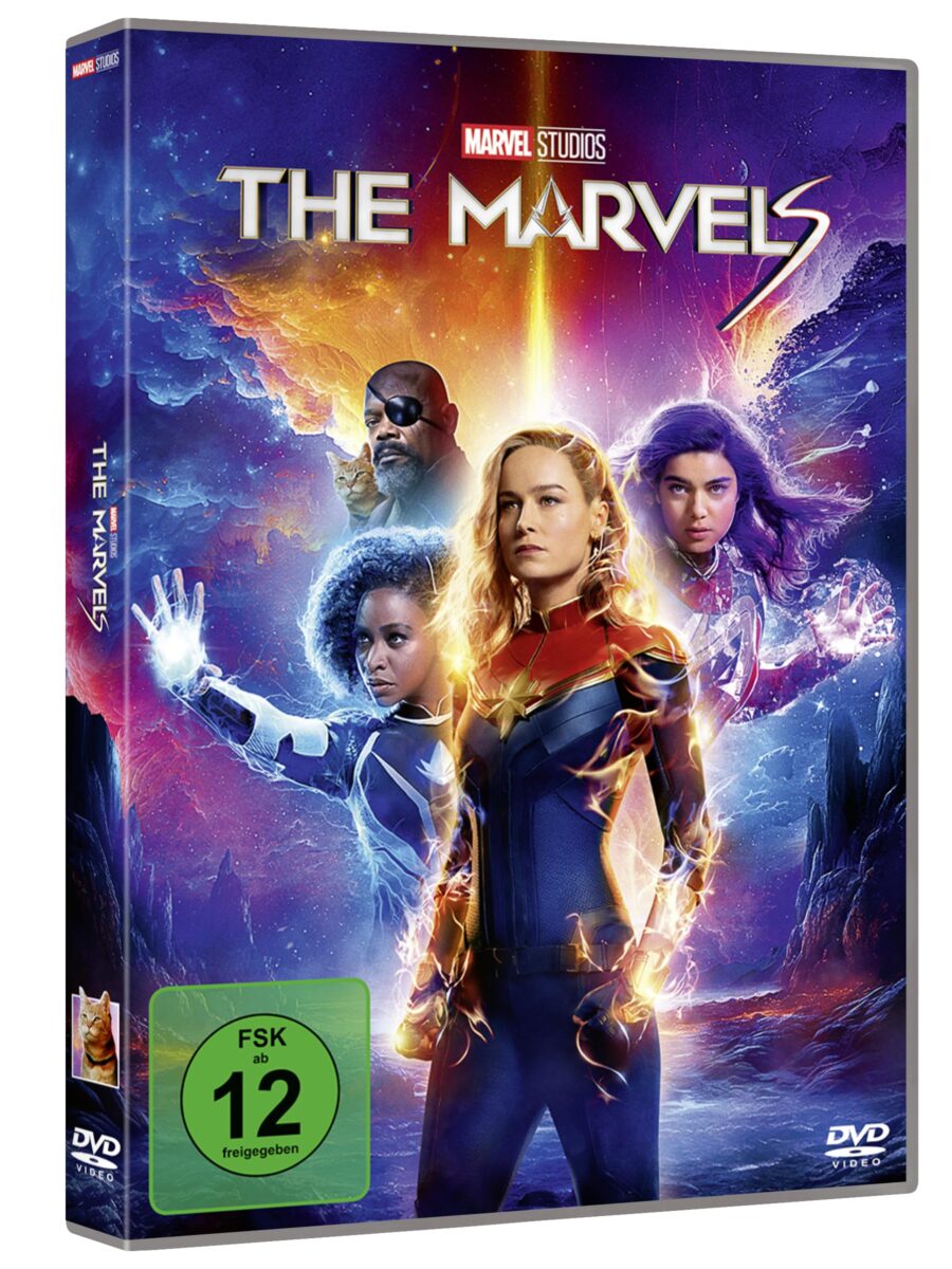 Mega Marvel Gewinnspiel: Wir verlosen 1x WANDAVISION im limitierten 4K Ultra HD Blu-ray Steelbook und 2x THE MARVELS auf DVD! 4 The Marvels DVD