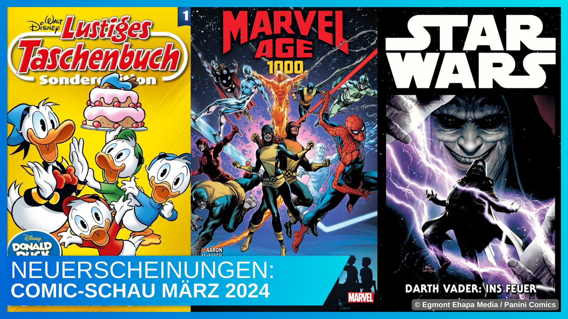 Disney Central Beitragsbild Comicschau 03 2024