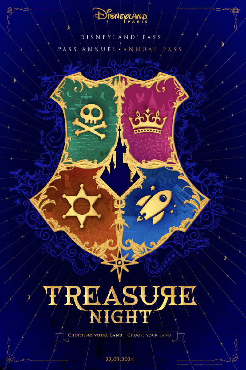Treasure Night für alle Disneyland Pass Mitglieder und Jahreskarteninhaber in Disneyland Paris am 22. März 2024 - Tickets hier erhältlich
