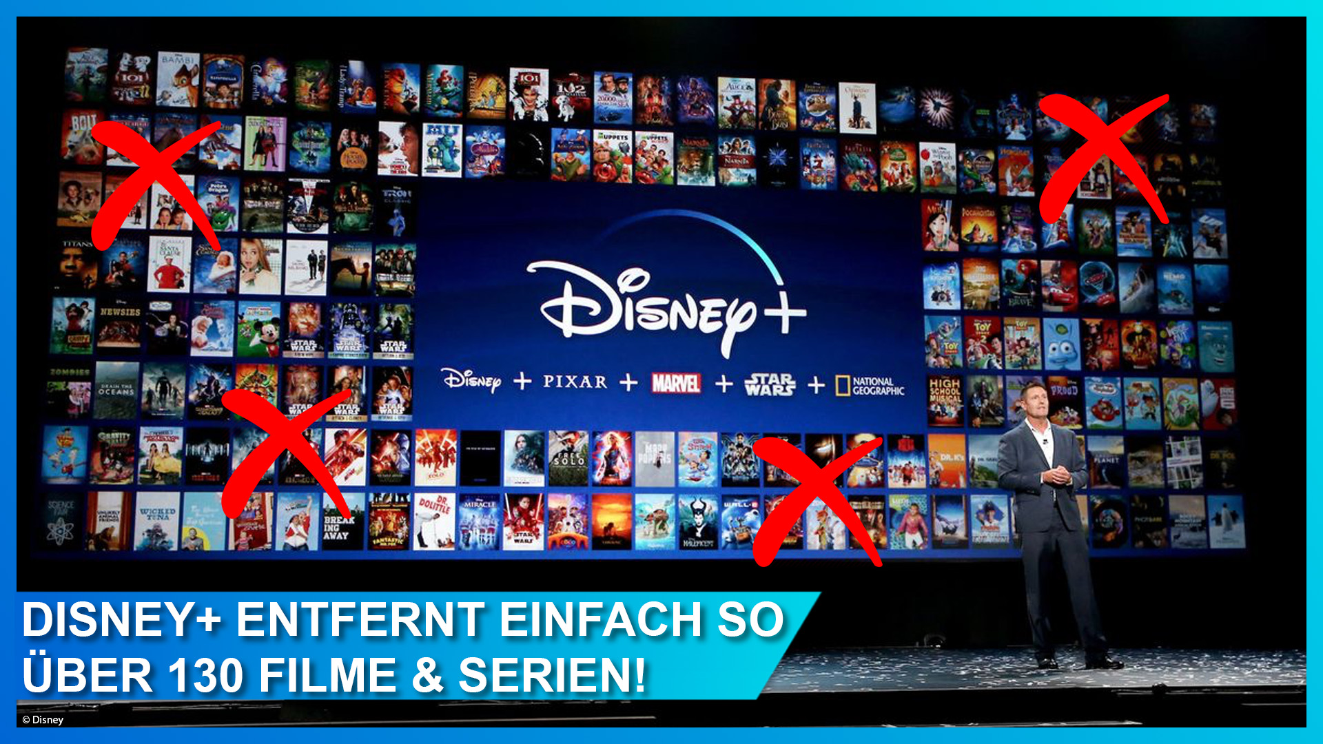 Disney+ entfernt über 100 Filme und Serien Februar 2024